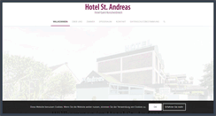 Desktop Screenshot of hotel-st-andreas.de